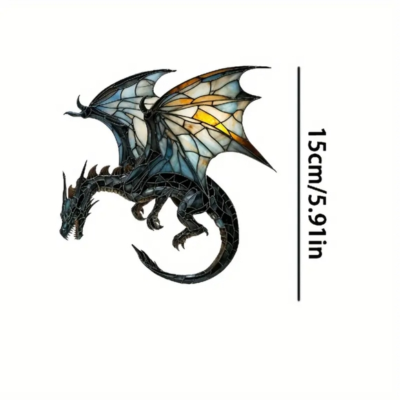 Magic Dragon Acrylic Window Hanging - Picture 4 of 4